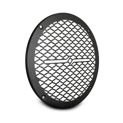 DS18 PRO-GRILL8MS/BK, schlankes 8-Zoll-Lautsprechergitter aus Metall, schwarz
