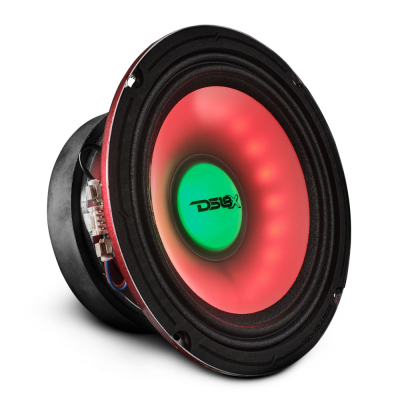 DS18 PRO-X6.4RGB, 6,5-Zoll-Midbass mit RGB-LED-Beleuchtung, Stück