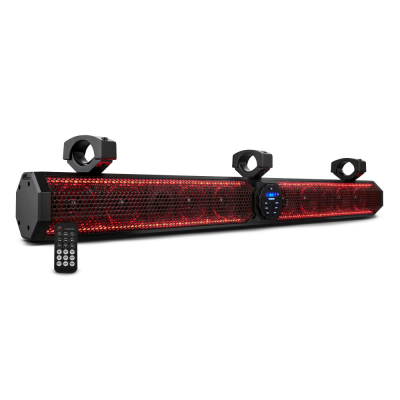 DS18 SB37BTXRGB, 37-Zoll-wetterfeste Soundbar mit Bluetooth, USB und RGB