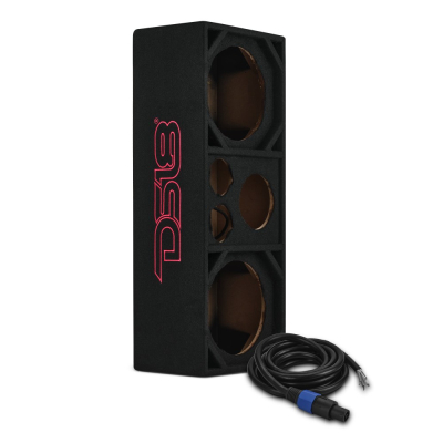 DS18 VOC10PRO, leeres 2x10-Zoll-Mittelbassgehäuse