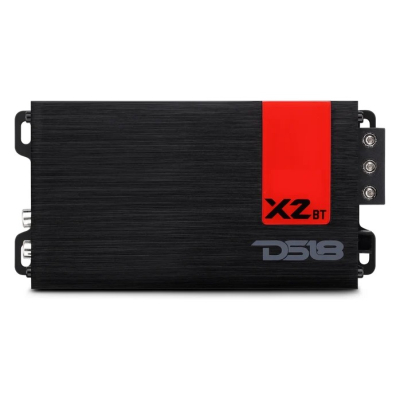 DS18 X2BT, kompakte Zweikanal-Endstufe mit Bluetooth