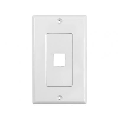 System One WP801 Wandplatte 1 Anschluss