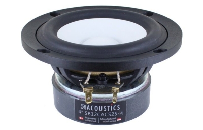 SB Acoustics SB12CACS25-4, 4-Zoll Tief-/Mitteltöner