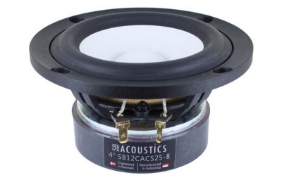 SB Acoustics SB12CACS25-8, 4-Zoll Tief-/Mitteltöner