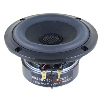 SB Acoustics SB12PFCR25-4-COAX, 4-Zoll-Koaxiallautsprecher