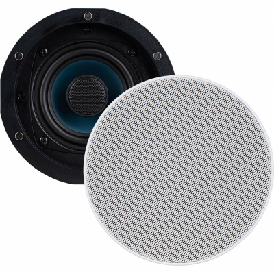 Dayton Audio CC40TPW, 4-Zoll-Einbaulautsprecher für 70/100V, Paar