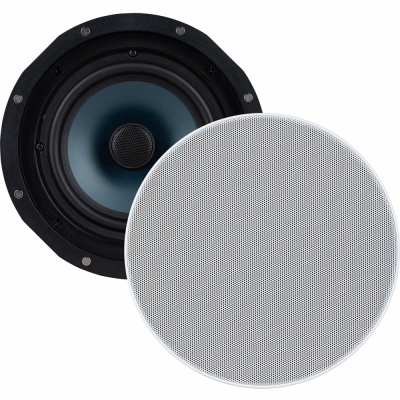 Dayton Audio CC65TPW, 6,5-Zoll-Einbaulautsprecher für 70/100V, Paar