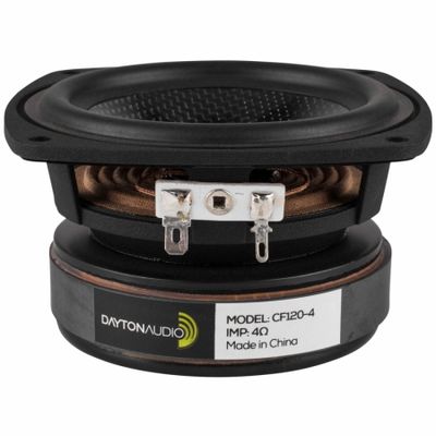 Dayton Audio CF120-4, 4-Zoll-Mitteltieftöner/Mitteltöner