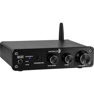 Dayton Audio DTA-2.1BT2 Klasse-D-2.1-Verstärker mit Bluetooth