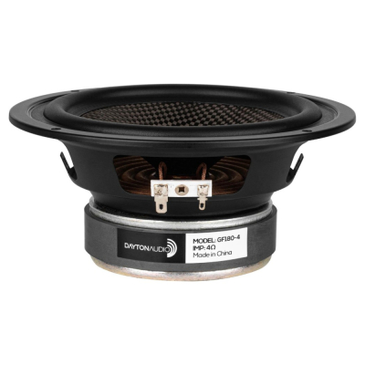 Dayton Audio GF180-4, 6.5-Zoll Mittelbass/Mitteltöner 4 Ohm