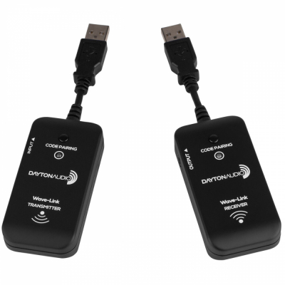 Dayton Audio Wave-Link WLS, kabelloses Audio-Übertragungsset