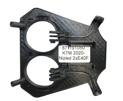 KTM 2020-2023 3D-Druck Lampenhalterung Nizled für 2xE30F/E40F
