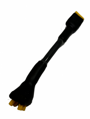 Adapterkabel für Lampenabdeckung 2024-, 10cm XT60-XT30x2