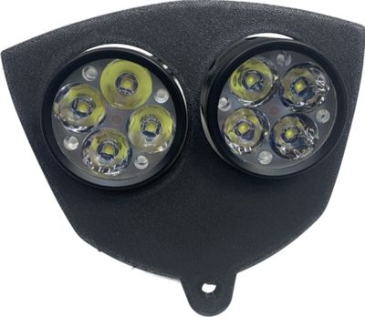 Lampenhalter GASGAS 2021-2023, 80w mit 2 Stk. NIZLED R40DRL