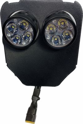 Doppelte Lampenhalterung 80 W Husqvarna 2017-2019, NIZLED R40DRL kaltweiß