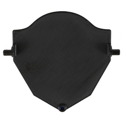 Schutzplatte für Lampengehäuse TM -2019 schwarz