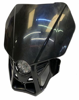 TM Racing 2020-2022, schwarz, kaltweiß 1xE40F (verbraucht 50 W) Lampenmaske