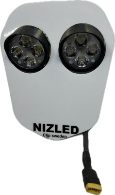 Doppelscheinwerfer warmweiß 80 W Triumph 2024-, weißer Aufkleber, 2xE405k NIZLED