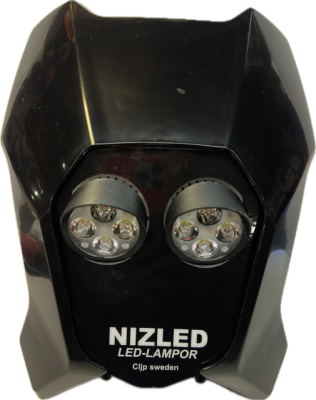 Doppelscheinwerfer kaltweiß 80 W Triumph 2024-, schwarz, 2xE406k NIZLED