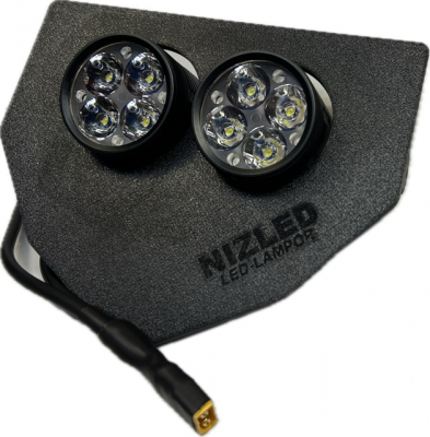 Doppelte Halterung 80 W Yamaha WR 2019-2023, NIZLED 2xR40DRL