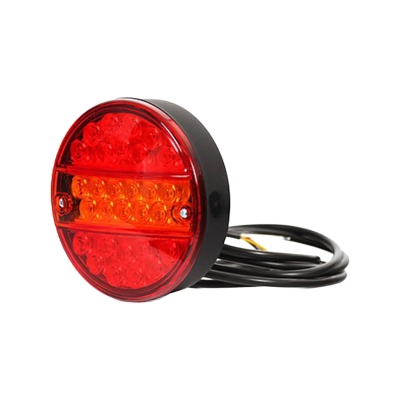 Strands Rückleuchte 3-Kammer LED 2-Farbig, 12-24V.