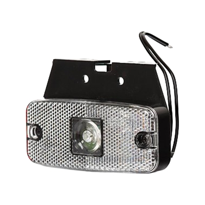 Strands Positionsleuchte LED 111X50Mm weiß 12-24V, 12-24V E-geprüft