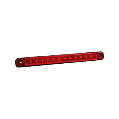 Strands Positionsleuchte rot LED mit Reflektor,12-24V E-geprüft