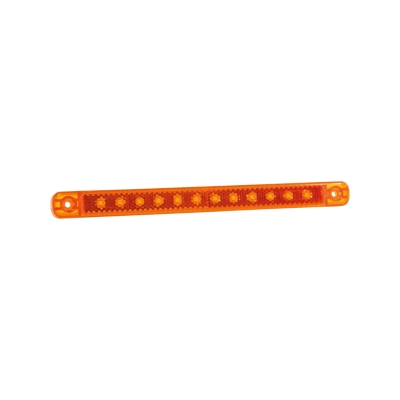Strands LED-Seitenmarkierungsleuchte mit Reflektor,12-24V