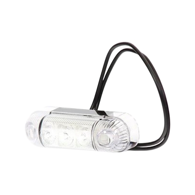 Strands Positionslicht 3 LED weiß, 12-24V, E-geprüft