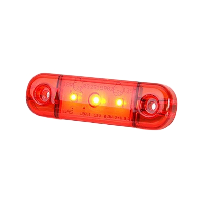 Strands Slim hintere Positionsleuchte 3 LED, DT