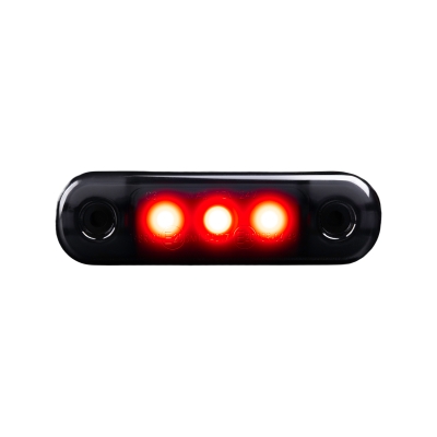 Strands Dark Knight Super Dark Slim rotes Positionslicht