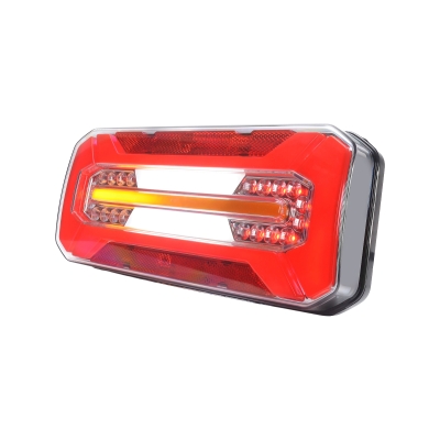 Strands 5-Funktions-LED-Rücklicht - Universal, 12-24V DC, dynamischer Blinker, IP66/68