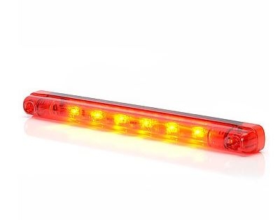 Strands Bremslicht Rote Linse 237 mm