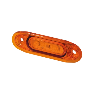 Strands Seitenmarkierungslicht Orange LED, 79X26Mm, 5 m Kabel