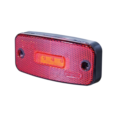 Strands Positionslicht LED Rot 5 LED, E-geprüft, 12-24V