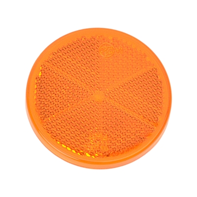 Strands Orangefarbener Reflektor rund