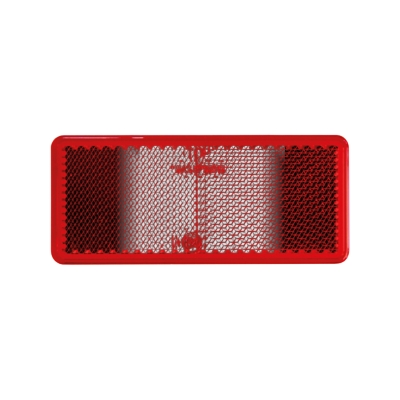 Strands Roter Reflektor rechteckig