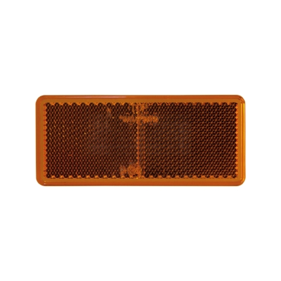 Strands Orangefarbener Reflektor rechteckig