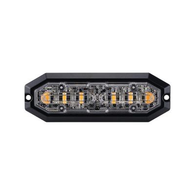 Strands gerichtetes Blitzlicht orange 6 LED