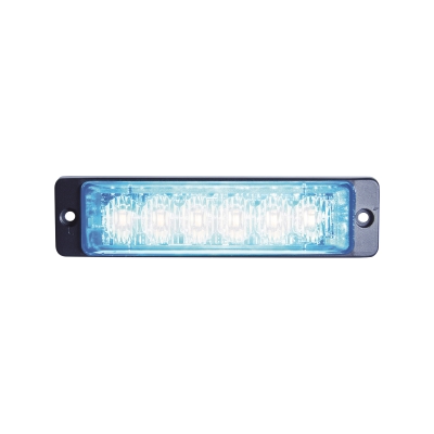 Strands gerichtetes Blitzlicht blau 6 LED