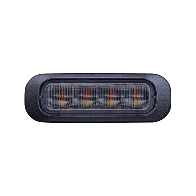 Strands Dark Knight Warnleuchte, 4 LED, bernsteinfarben, 4 m Kabel