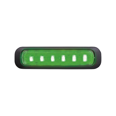 Strands Dark Knight gerichtetes Blitzlicht grün 6 LED