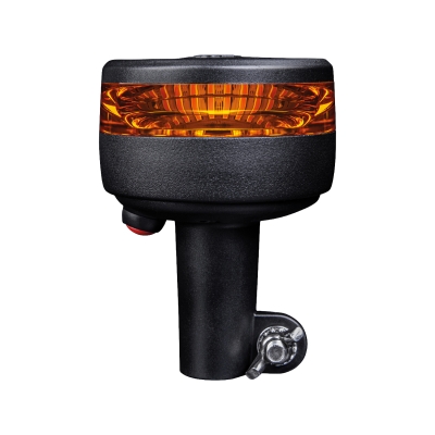 Strands Cruise Light rotierende Warnleuchte LED 90 mm Stangenmontage / orange Linse