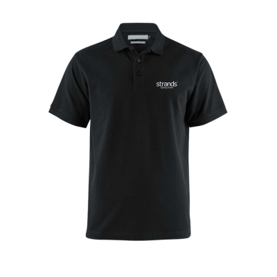 Strands Polo T-Shirt mit Knöpfen, Gr. S-4XL