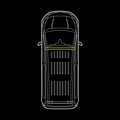 Strands frontmontiert Cruise Light, VW Transporter T6.1