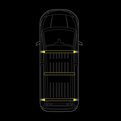 Strands Cruise Light C-Rack, für KIA PV5