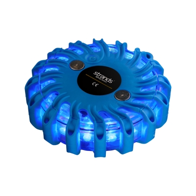 Strands Warn-/Richtblitzlicht Pucken blau LED