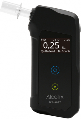 Alcotrx FCA 40BT, Alkoholmessgerät mit Bluetooth