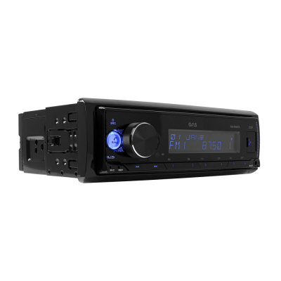 GAS MAX M140-BTX Autoradio mit Bluetooth, 32-Bit-DSP und 3 Paaren (4V) Vorverstärkerausgängen