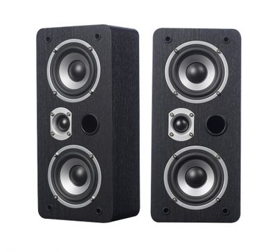 Dynavoice Magic LCR-4 EX v3 Wandlautsprecher Schwarze Esche, Paar